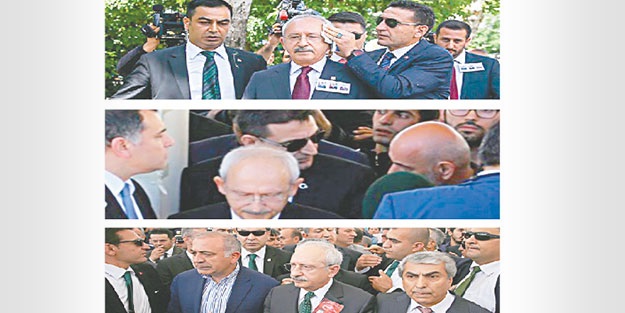 Şehit cenazesinde İSTENMEYEN ADAM
