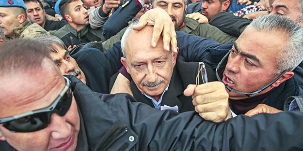 Şehit cenazesinde Kılıçdaroğlu’na bir protesto daha