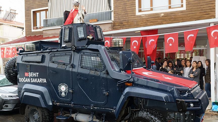 Şehit çocuğu için sünnet töreni yapıldı