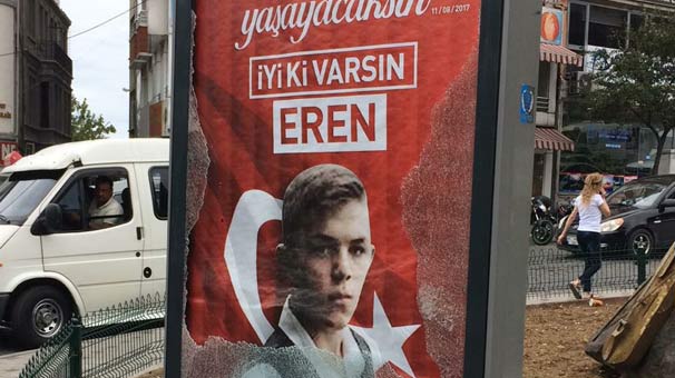 Şehit Eren Bülbül'e büyük saygısızlık!
