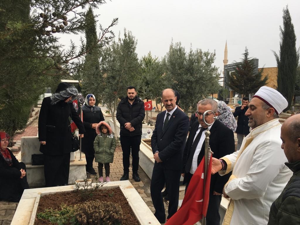 Şehit Gümrük Muhafaza Memuru Mustafa Türk unutulmadı