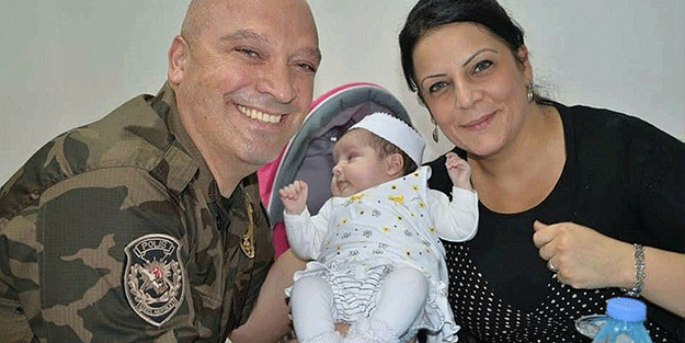 Şehit kızının babasına yazdıkları duygulandırdı! 