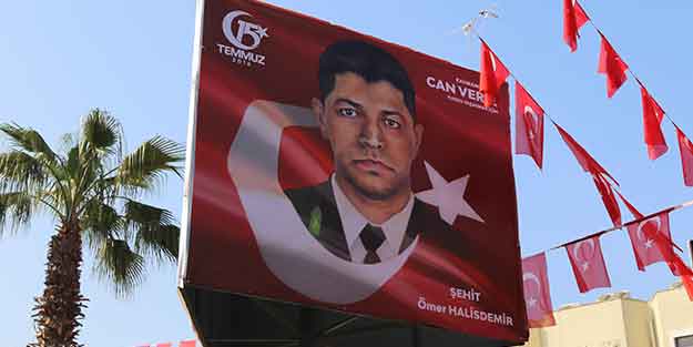 Şehit Halisdemir'e büyük saygısızlık!