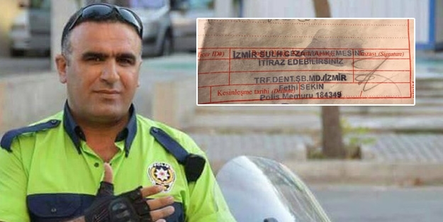 En özel trafik cezası!
