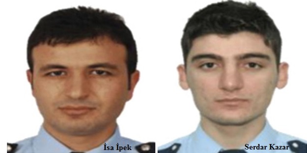 Şehit polis vücudunu el bombasına siper etmiş