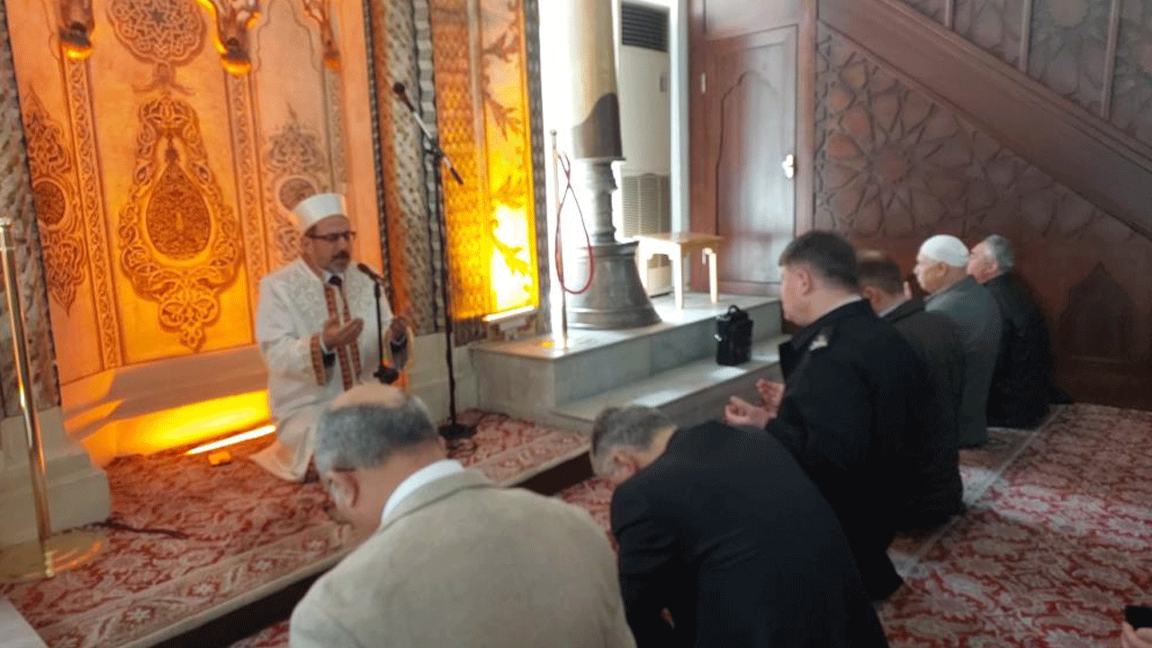 Şehit polisler için hatim indirildi