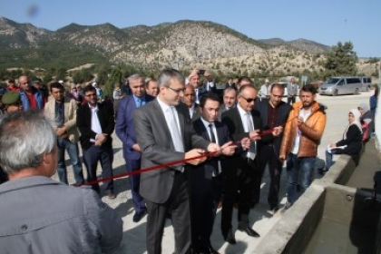 Şehit Sefa Tiftik anısına yapılan çeşmenin açılışı gerçekleşti