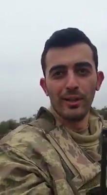 Şehit teğmenin son görüntüleri 
