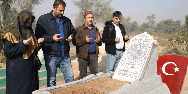 Şehit Tekiner Tayfur'un Pakistan'daki mezarı bulundu