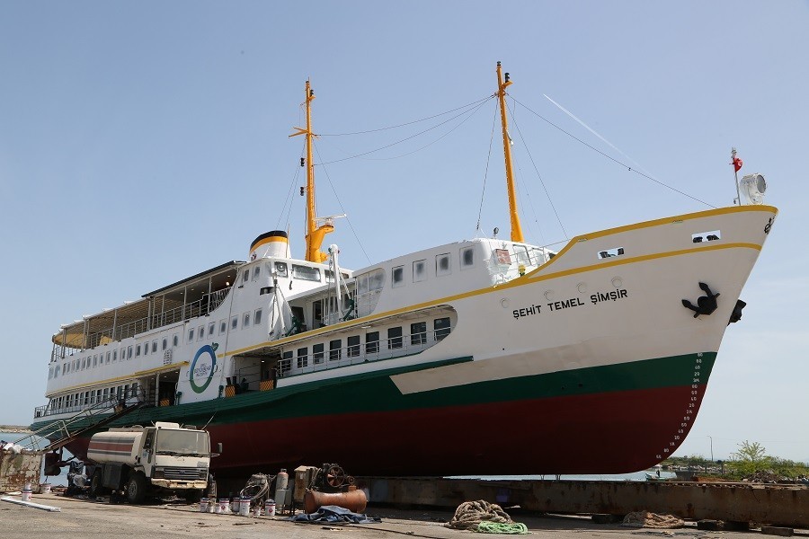 ‘Şehit Temel Şimşir Gemisi’ turizme kazandırılıyor 