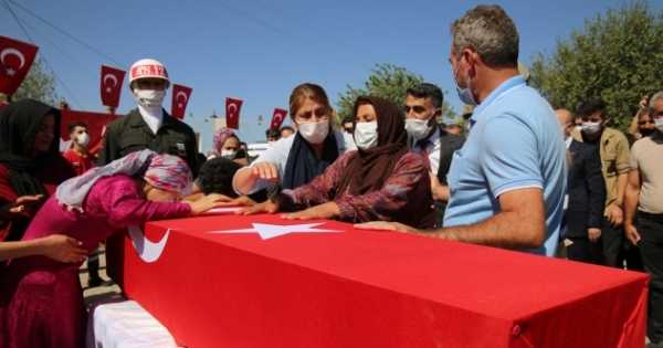 Şehit Uzman Çavuş Temelli, Kürtçe ağıtlarla uğurlandı