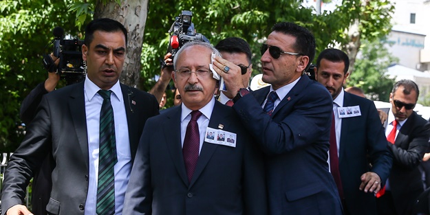 Yine şehit cenazesi yine Kılıçdaroğlu'na tepki!