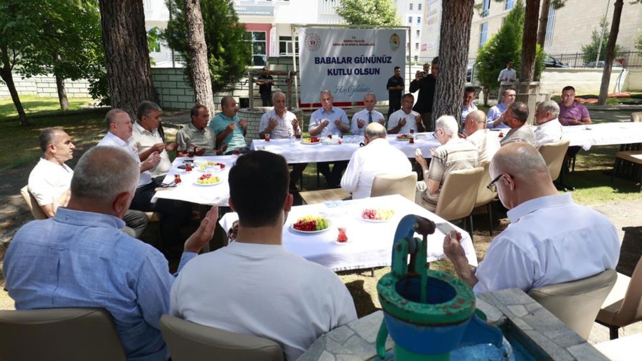 Şehit yakınları onur konuğuydu: En anlamlı Babalar Günü programı