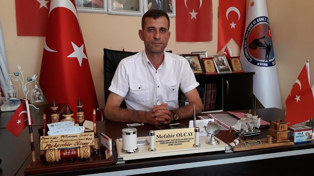 Şehit yakınları ve gaziler Kulp saldırısını kınadı 