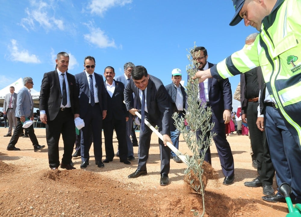 Şehitkamil 18’inci ormanına kavuştu 