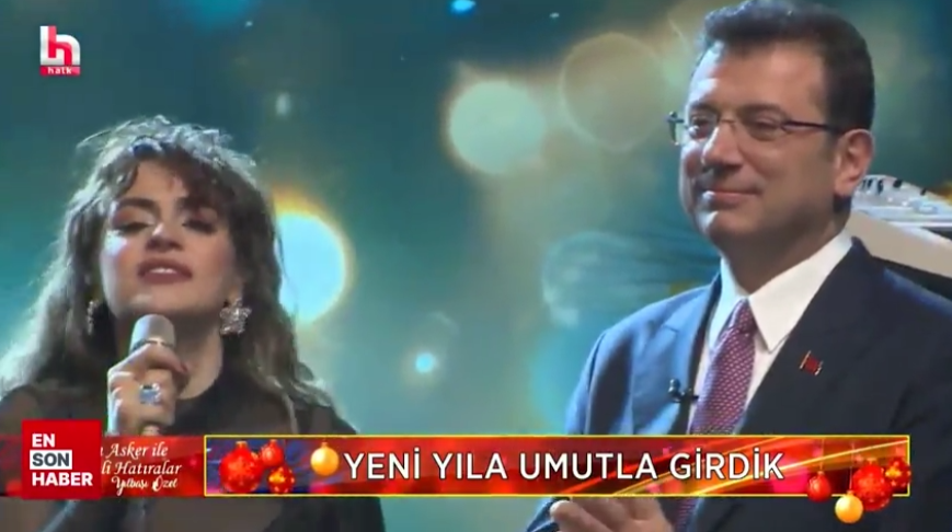 Şehitler için milli yas isteyenlerin dün geceki haline bakın Özgür Özel ve Ekrem İmamoğlu'nun yılbaşı kutlaması