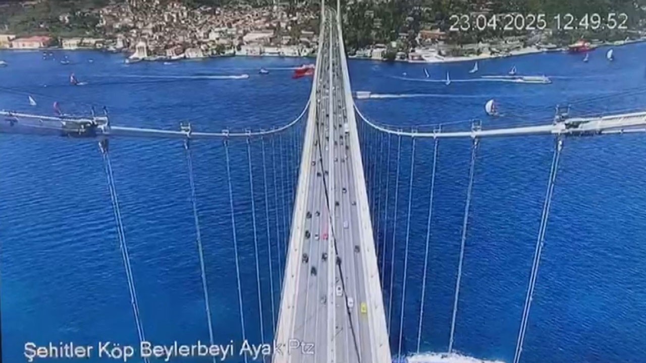 Şehitler Köprüsü'nde deprem anı