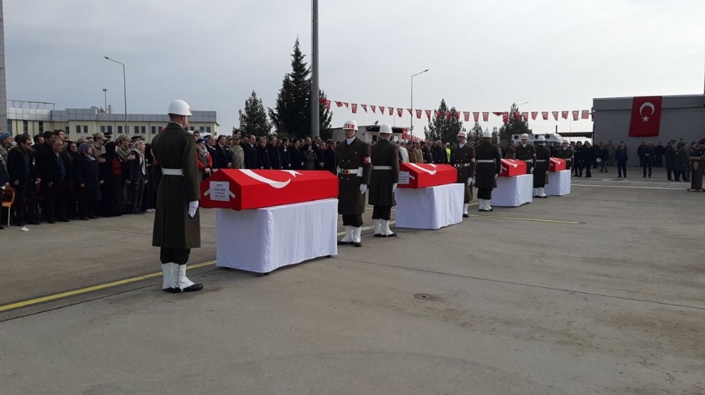 Şehitler memleketlerine uğurlanıyor 