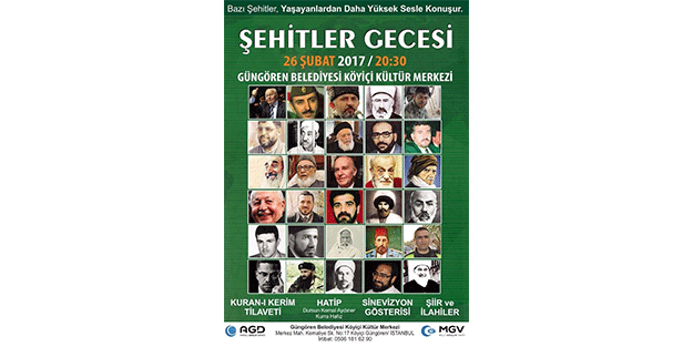 ‘Bazı şehitler, yaşayanlardan daha yüksek sesle konuşur’