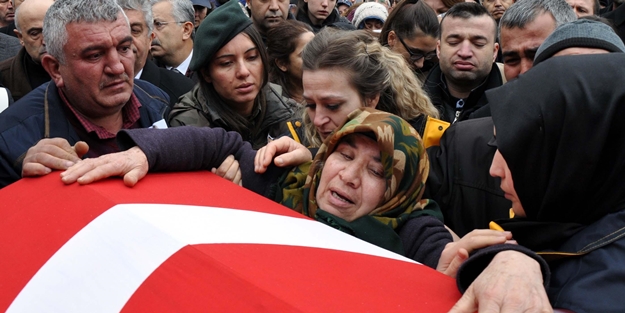 Şehitlerimizi dualarla uğurladık