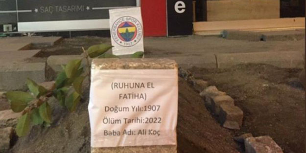 Şehrin göbeğinde ilginç mezar! Baba adı: Ali Koç