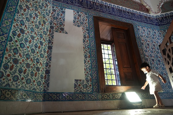 Şehzade Mustafa'nın türbesinde yürekleri sızlatan manzara