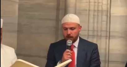 Şehzadebaşı Camii'nde Kur'an sedası! Bilal Erdoğan kıraatıyla mest etti