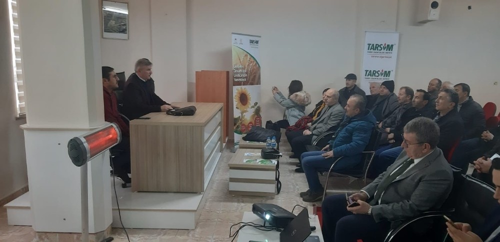 Şeker pancarı üretimi bilgilendirme toplantısı 