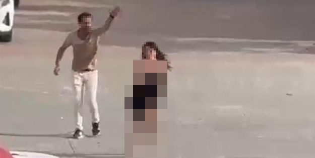 Seküler kadının numarası elinde patladı