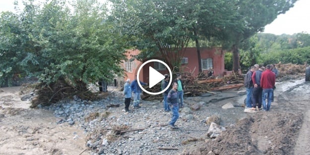 'Sel nöbeti' canlarını kurtardı!