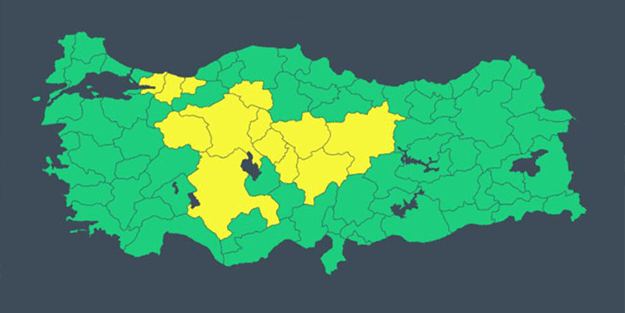 Sel, su baskınlarına dikkat! 13 ilde sarı kodlu uyarı yapıldı