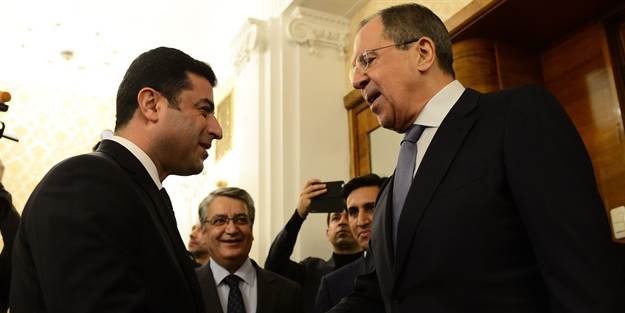 Selahattin Demirtaş Lavrov ile görüştü: ülkesini sattı