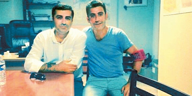Selahattin Demiştaş ile fotoğrafları olan şahısla ilgili esrarengiz olay! Arkasında kim var?