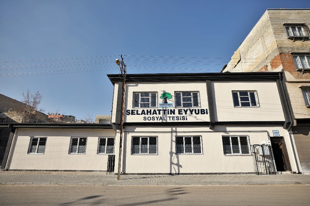 Selahattin Eyyubi Sosyal Tesisi yenilendi 