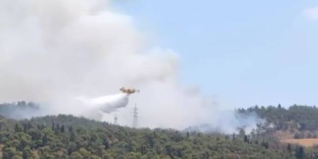 Selanik'te korkutan yangın! Otel tahliye edildi