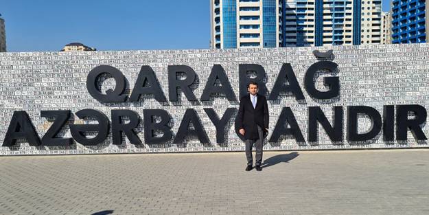 Selçuk Bayraktar Karabağ'da: Zaferin sahibi Rabbimize şükürler olsun!