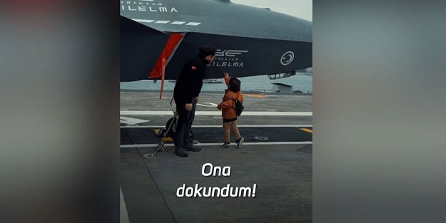 Selçuk Bayraktar'dan duygulandıran TCG Anadolu paylaşım