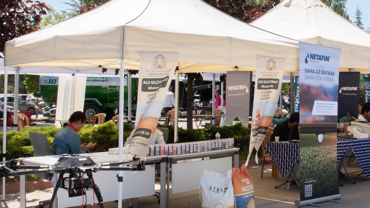 Selçuk Üniversitesi'nde Tarım Teknolojileri Festivali başladı