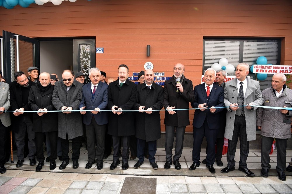 Selçuklu’da Malazgirt Mahallesi Emekliler Lokali ve Muhtarlık Ofisi açıldı 