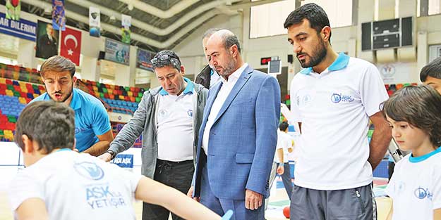 Selçuklu’da şampiyonlar aşkla yetişiyor