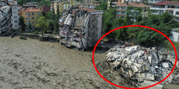 Selde yıkılan binanın müteahhidi hakkında yeni gelişme