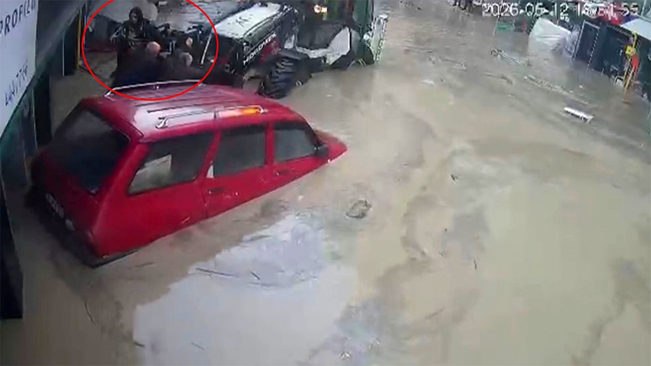 Selden araçlar böyle sürüklendi, can pazarı yaşandı
