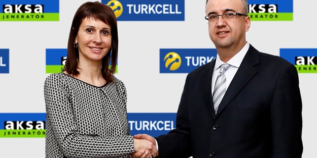 Aksa’nın jeneratörleri Turkcell’li oldu