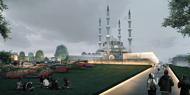 Selimiye Camii çevre düzenleme projesi onaylandı