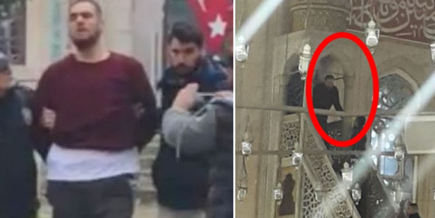 Selimiye'de ilginç olay! Minbere çıkıp , 'Bu cami bana ait' diye bağırdı