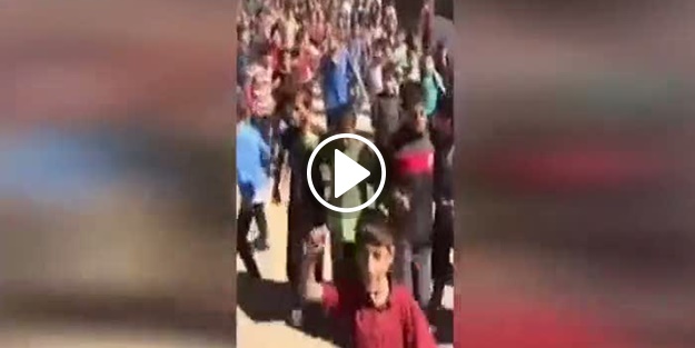 Şemdinli'de PKK karşıtı sloganlarla karşılandı