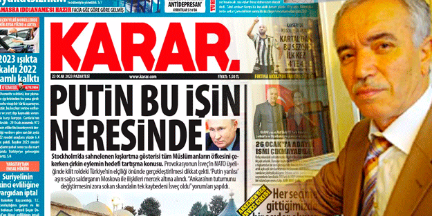 Sen gazetendeki ahlaksızlığa bir bak eski müftü!