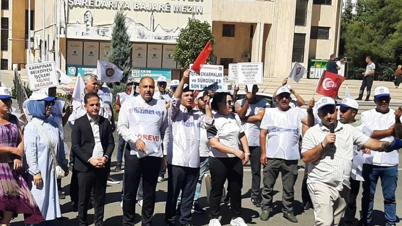 Sen misin DEM'li yönetime karşı hak arayan? Önce maaşları kesildi sonra işten atıldılar