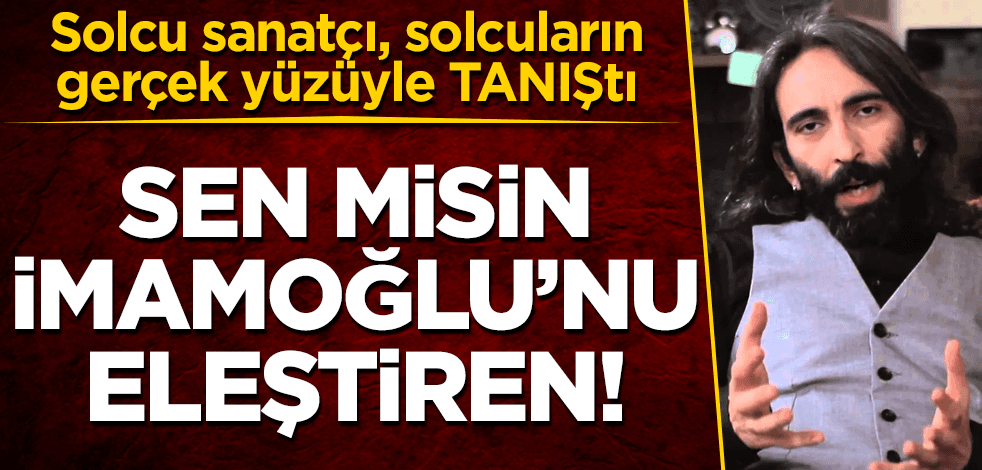 Sen misin İmamoğlu'nu eleştiren! Fırat Tanış'a büyük linç