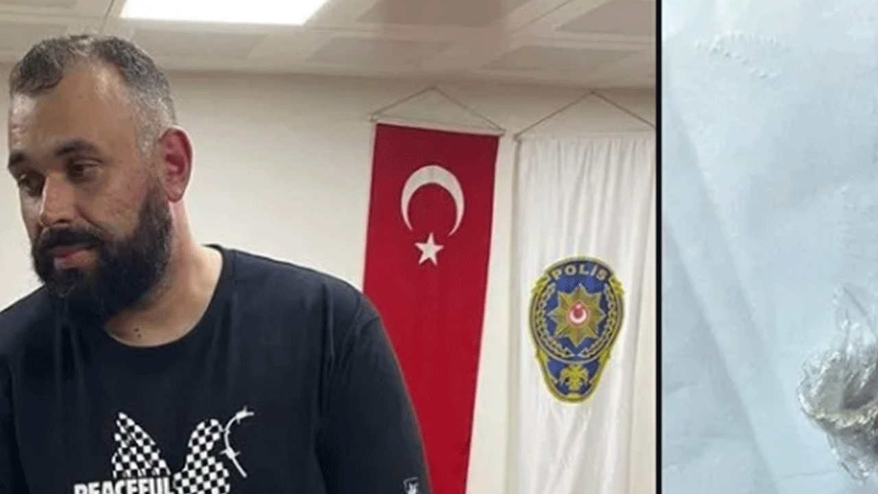 Sen misin terör propagandası yapan! Böyle paçavranın üstünde poz verirsin